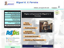 Tablet Screenshot of mferreira.es